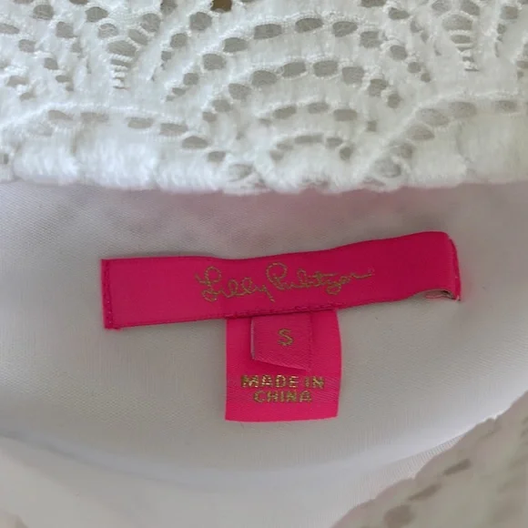 Lilly Pulitzer White Jade Dress size small - Picture 4 of 9